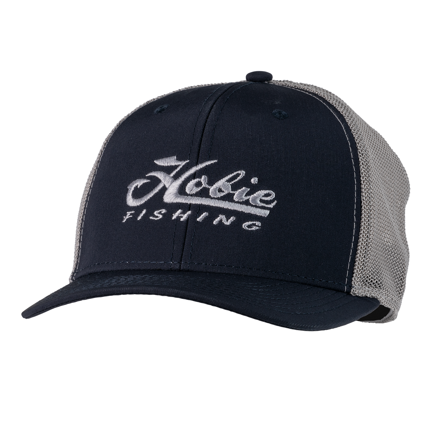 Hooked Trucker Hat Navy Steel